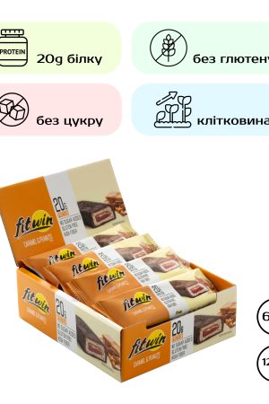 FitWin - 12Ρ
60g Caramel Peanuts
