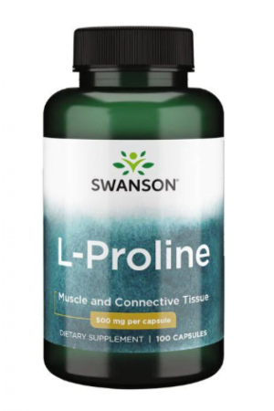 L-Proline 500mg -100 caps