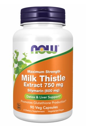 Milk Thistle Extract 750mg Silymarin 600mg - 90 vcaps