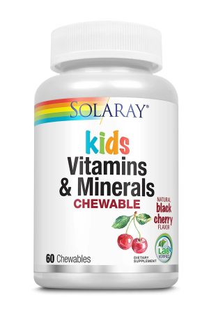 Kids Vitamins & Minerals - 60 chewables Black Cherry