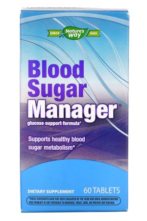 Blood Sugar Manager - 60 tabs