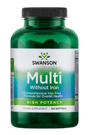Multi whithout Iron - High potency - 120 sgels