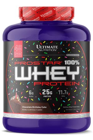 Prostar Whey 5.28lb - 2390g Chocolate Birthday Cake