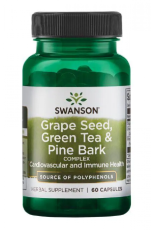 Grape Seed green tea pine bark - 60caps