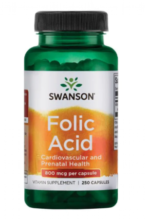 Folic Acid 800 mcg - 250 Caps