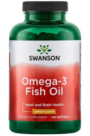 Omega-3 Fish Oil - 150 softgel Lemon