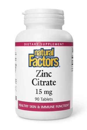 Zinc Citrate 15mg - 90 tabs