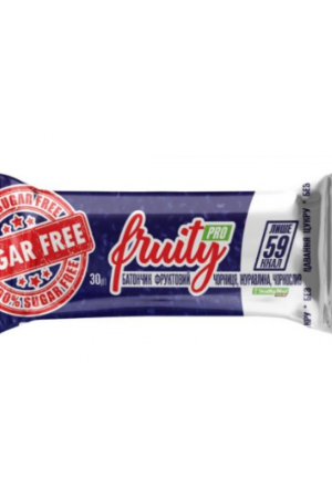FRUITY Pro sugar free - 20х30g чорниця,журавлина,чорнослив