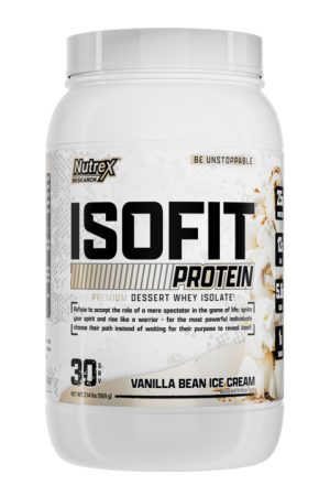 Isoﬁt - 30srv Vanilla Bean Ice Cream