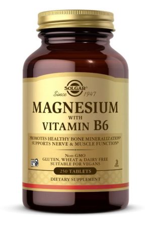 Magnesium with Vitamin B6 - 250 tabs