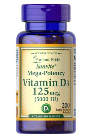 Vitamin D3 5000 IU - 200caps