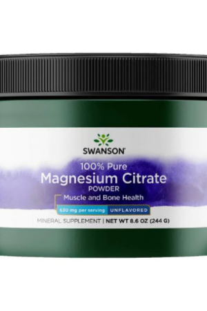 Magnesium Citrate Powder 100% Pure - 244g