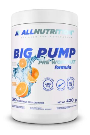 Big Pump Pre Workaut Formula - 420g Orange