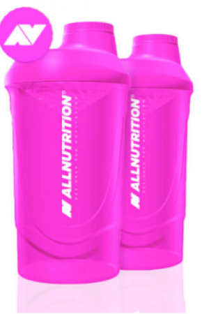 Shaker - 600ml Super Pink 2LOGO