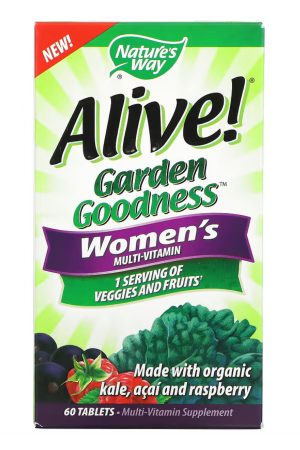 Alive Organic Garden Goodness Women - 60 tabs