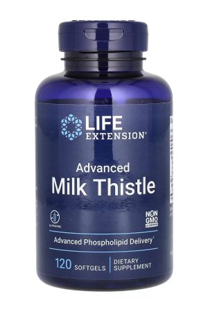 Advanced Milk Thistle - 120 softgels (Затерта дата)