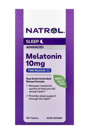 Advanced Sleep Melatonin 10mg - 100 tabs