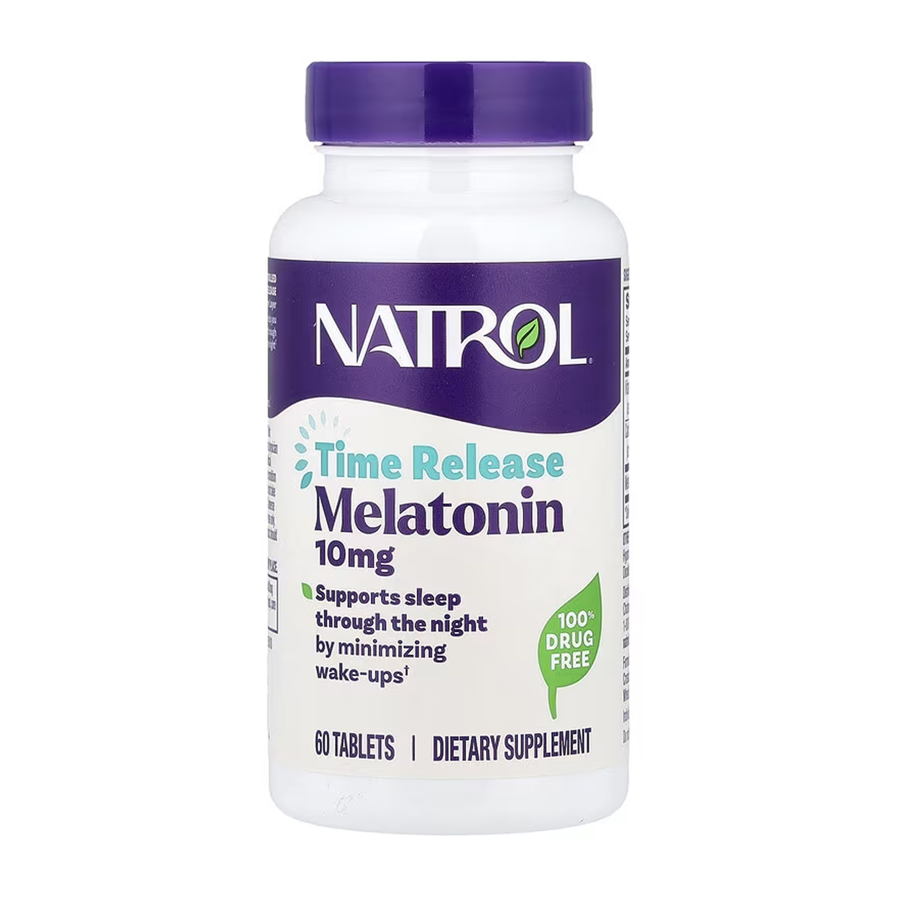 Time Release Melatonin 10mg - 60 tab - Зображення 3