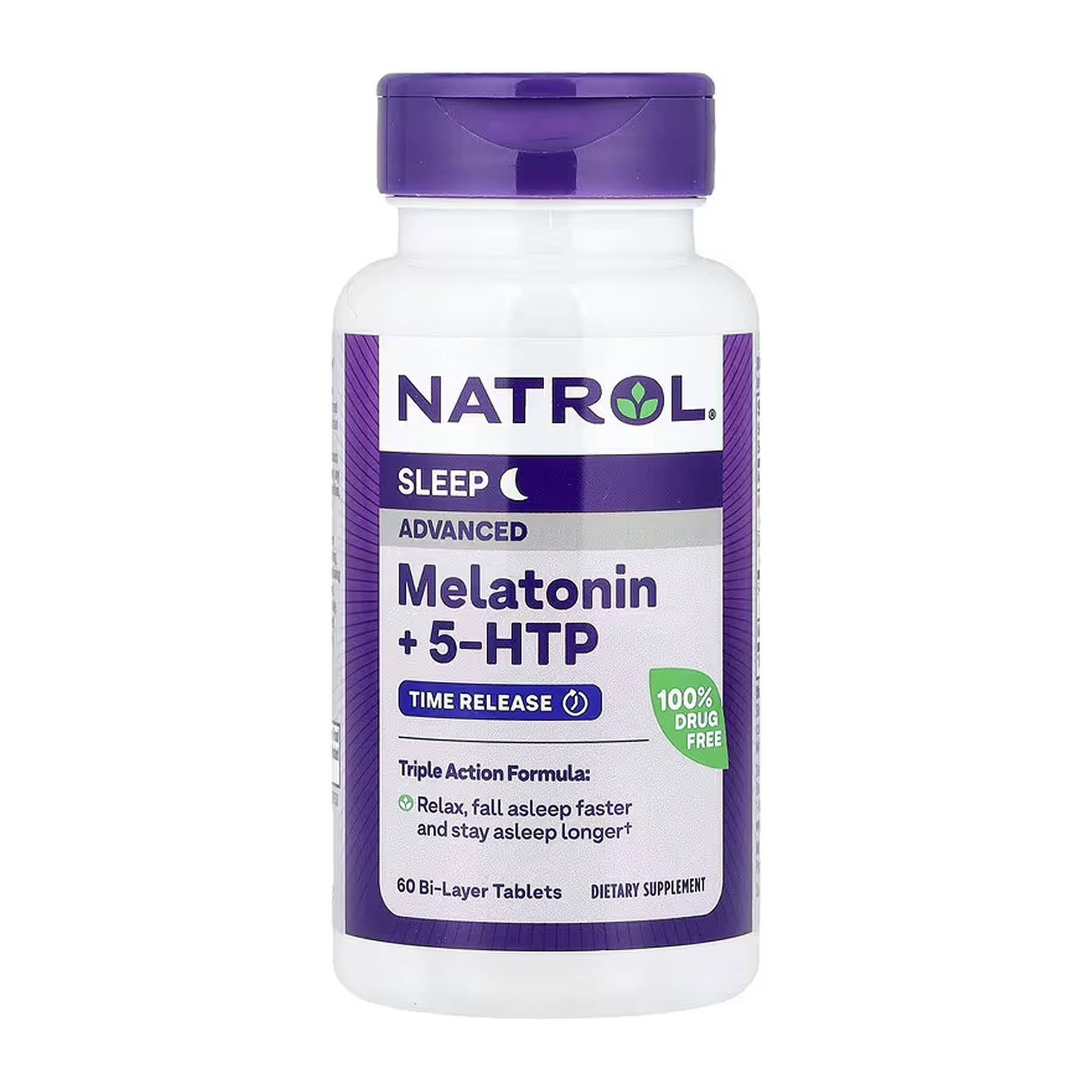 Advanced Sleep Melatonin - 60 tabs - Зображення 3