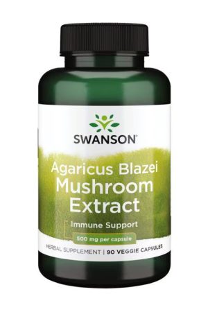 Agaricus Blazei Mushroom Extract 500mg - 90 vcaps