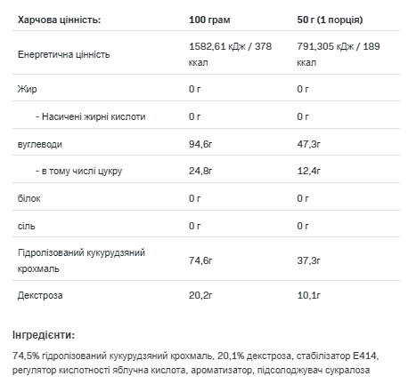 Carbo Multi max - 3000g Orange - Зображення 2