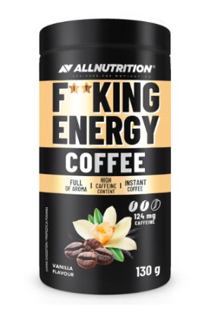 Fitking Delicious Energy Coffee - 130g Vanilla