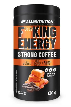 Fitking Delicious Strong Coffee - 130g Caramel