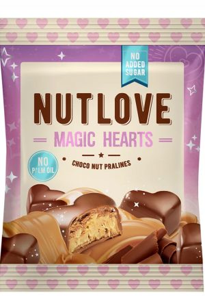 Nut Love Magic Hearts - 100g Choco Nut Pralines