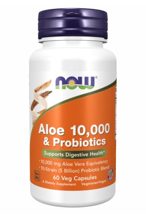 Aloe Vera 10000 & Probiotics - 60 vcaps