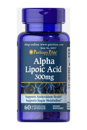 Alpha Lipoic Acid 300mg - 60 caps