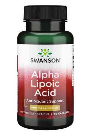 Alpha Lipoic Acide 600mg - 60cap (ΠΠΎΡΠΊΠΎΠ΄ΠΆΠ΅Π½Π° Π±Π°Π½ΠΊΠ°)