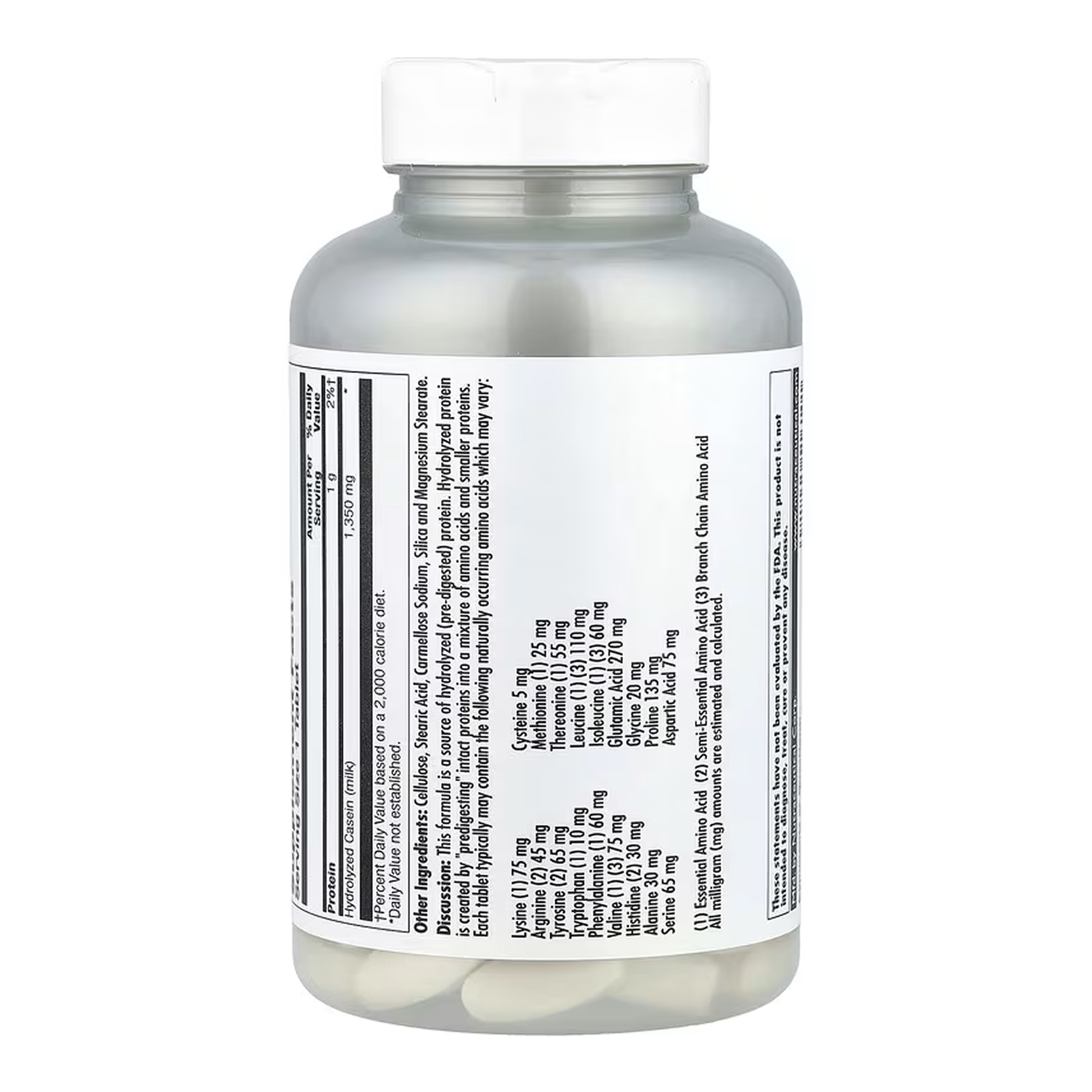 Amino Acid Complex 1000mg - 100 tabs - Зображення 3