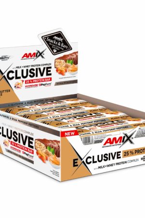 Exclusive Protein Bar - 12x85g Peanut Butter Cake