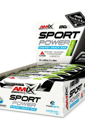 Sport Power Energi Snack Bar - 20x45g Fresh Lemon Lime