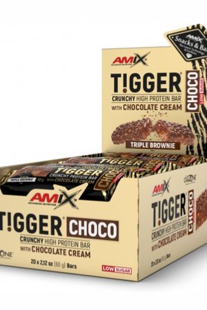 Tigger Zero Choco Protein Bar - 20x60g Triple Brownie