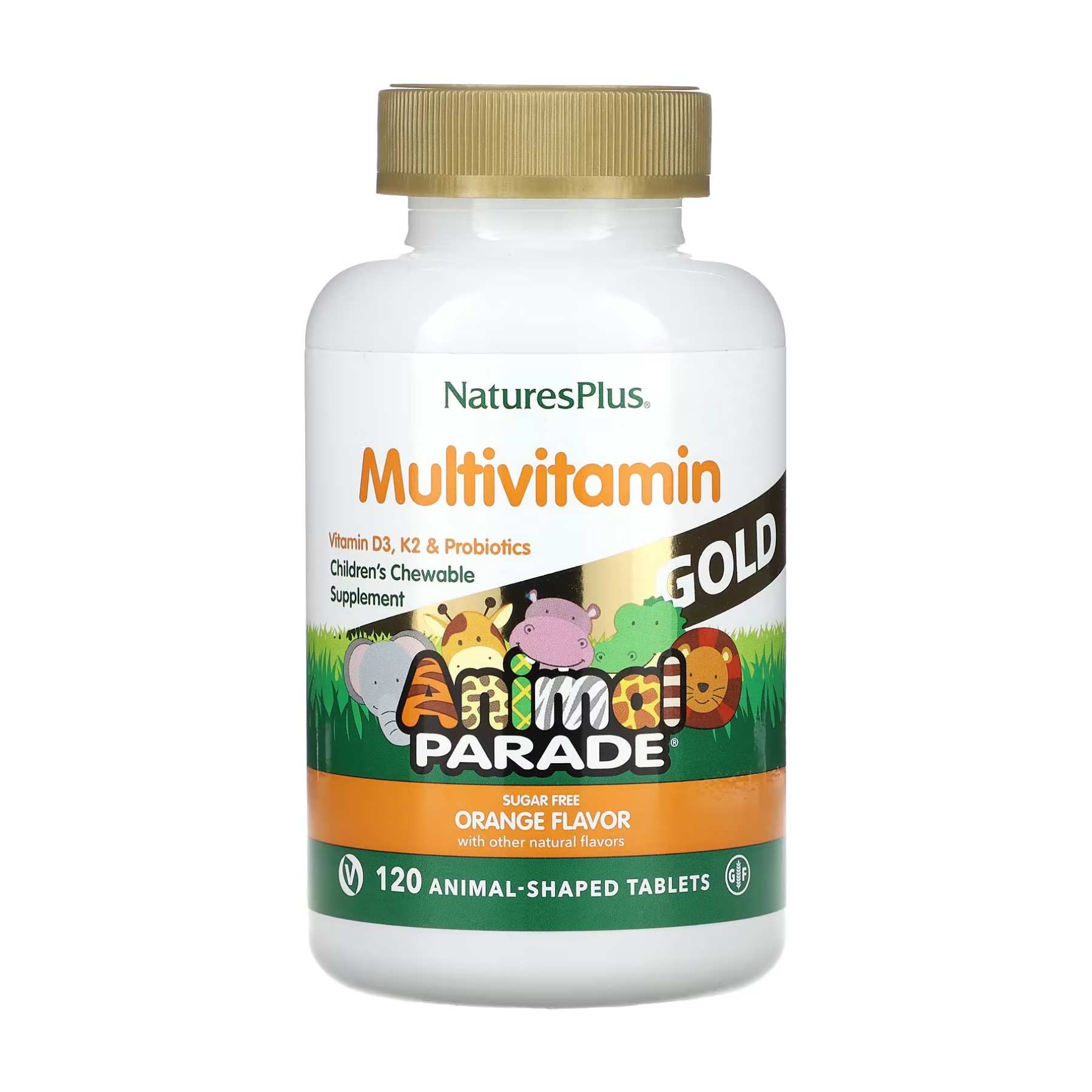 Children’s Gold Multivitamin - 120 tabs Orange