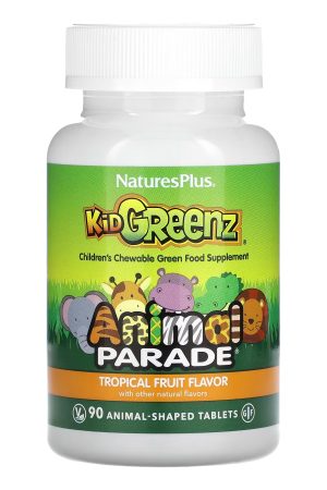 Kids Green Food Supplement – 90 tabs Tropical Fruit
