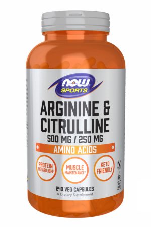 Arginine Citrulline 500mg/250mg - 240 vcaps