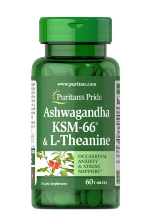 Ashwagandha KSM-66® & L-Theanine - 60 tabs