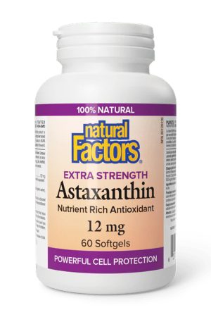 Astaxanthin 12mg - 60 softgels