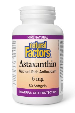Astaxanthin 6 mg - 60 softgels