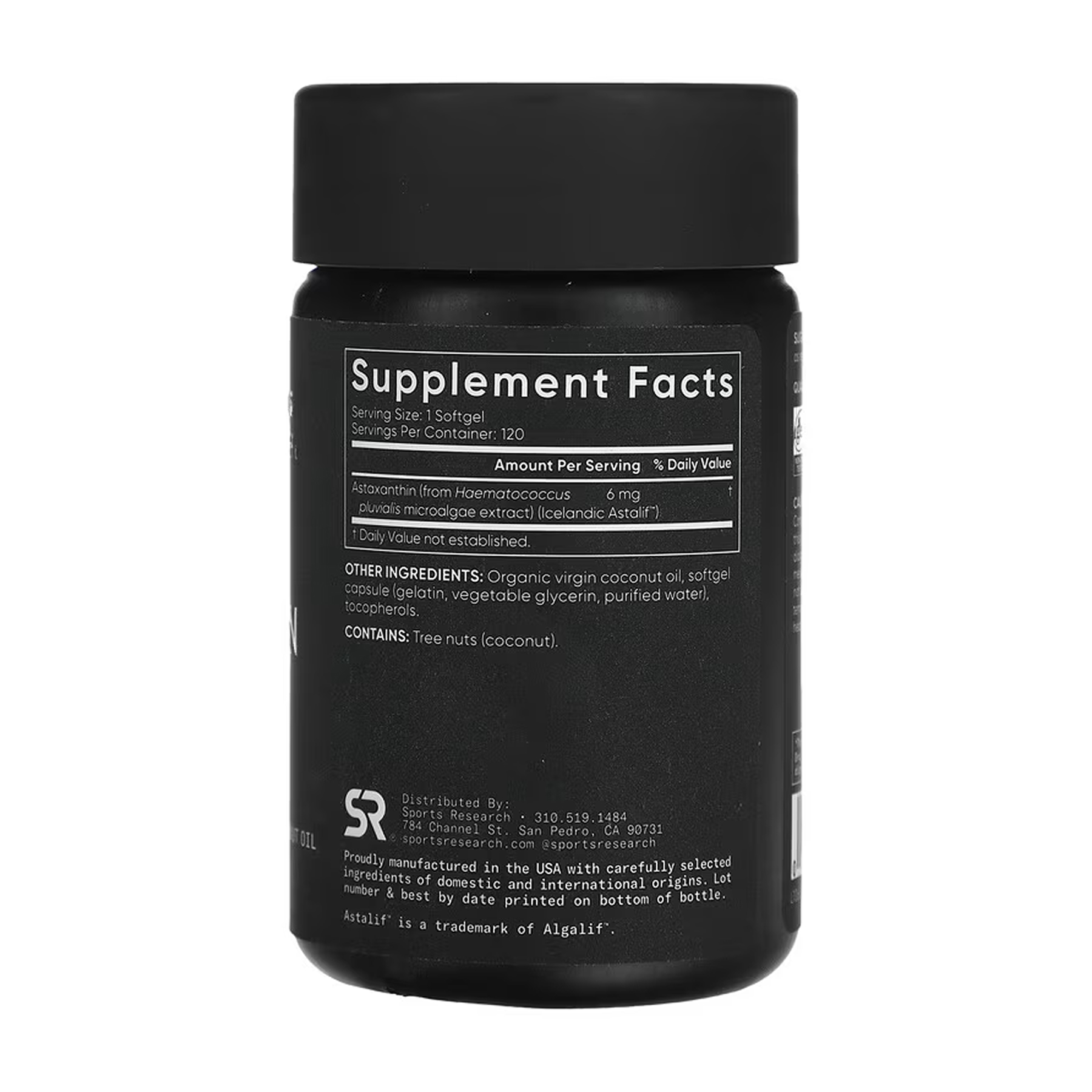 Astaxanthin 6mg - 120 softgels - Зображення 2
