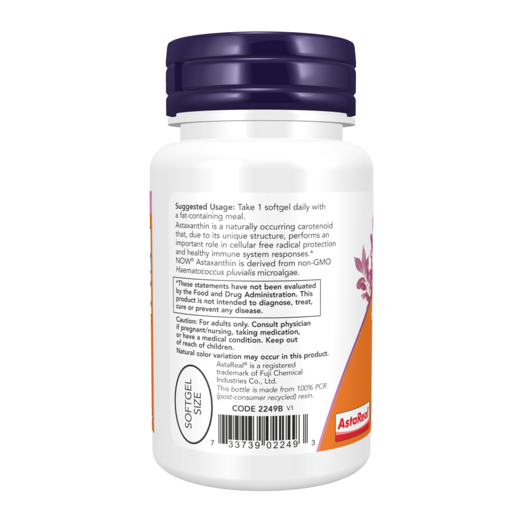 Astaxanthin Extra Strength 10mg - 30 softgels - Зображення 3