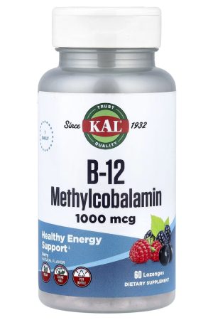 B12 Methylcobalamin 1000mcg - 60 lozenges Berry