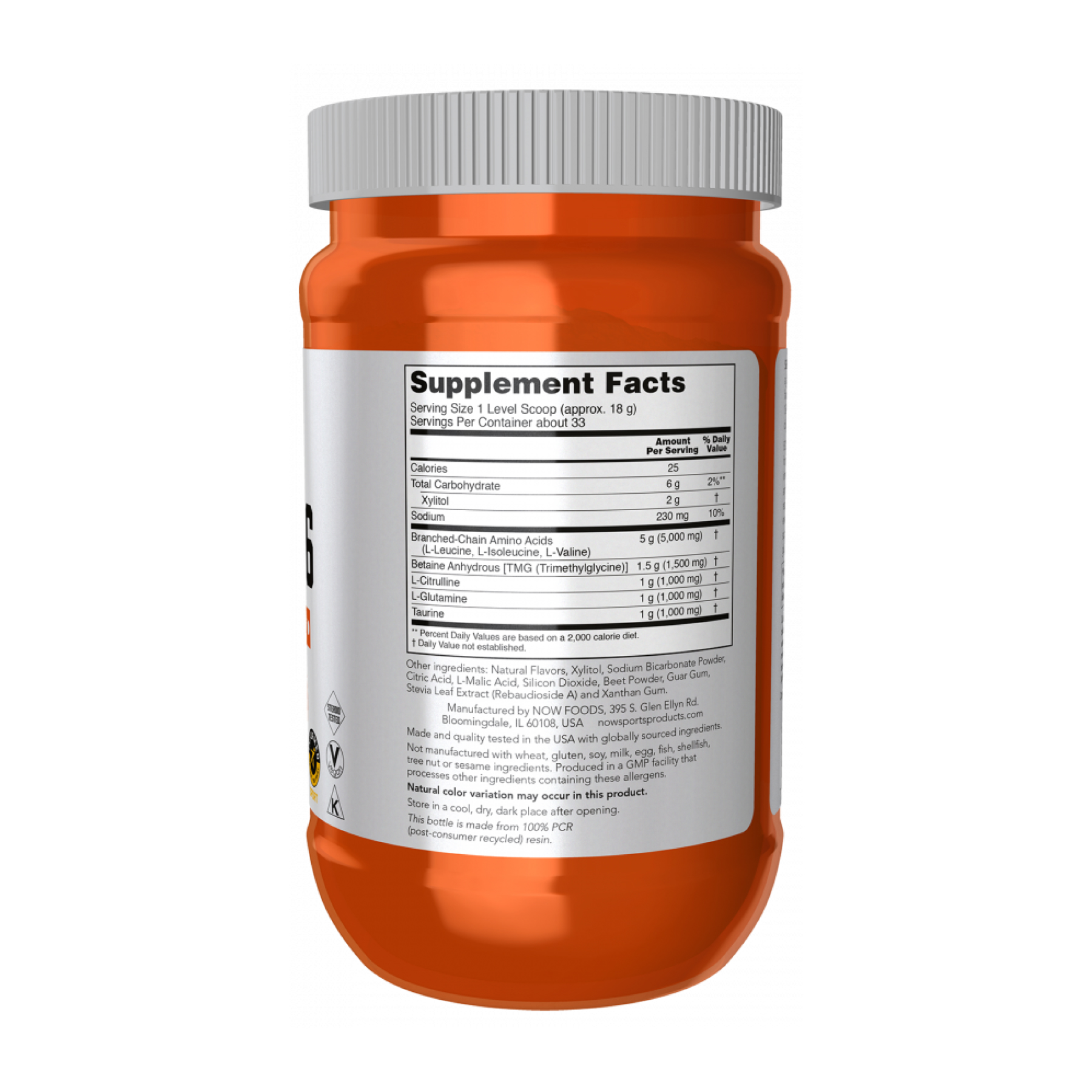 BCAA Big 6 Powder - 600g Watermelon - Зображення 2