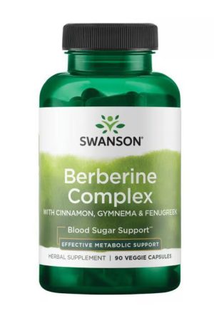 Berberine Complex with Cinnamon Gymnema & Fenugreek - 90 vcaps