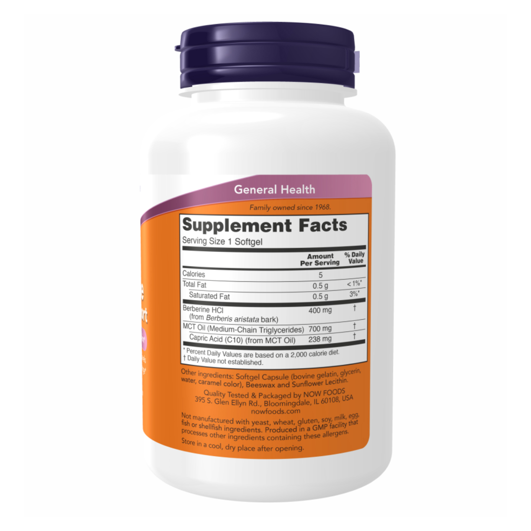 Berberine Glucose Support - 90 sgels - Зображення 2