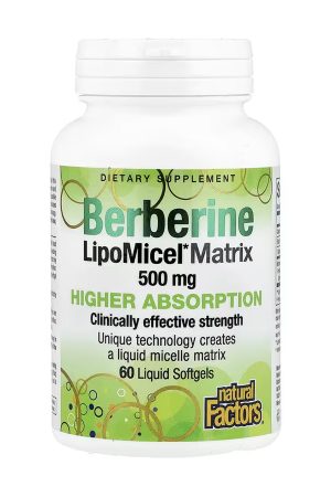 Berberine LipoMicel Matrix - 60 softgels