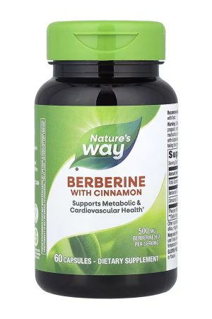 Berberine with Cinnamon - 60 vcaps