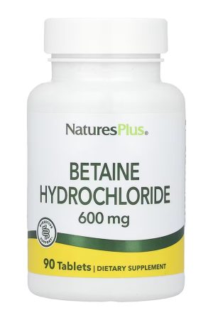 Betaine Hydrochloride 600mg - 90 tabs